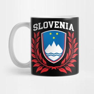 Slovenian Pride Flag T-Design Mug